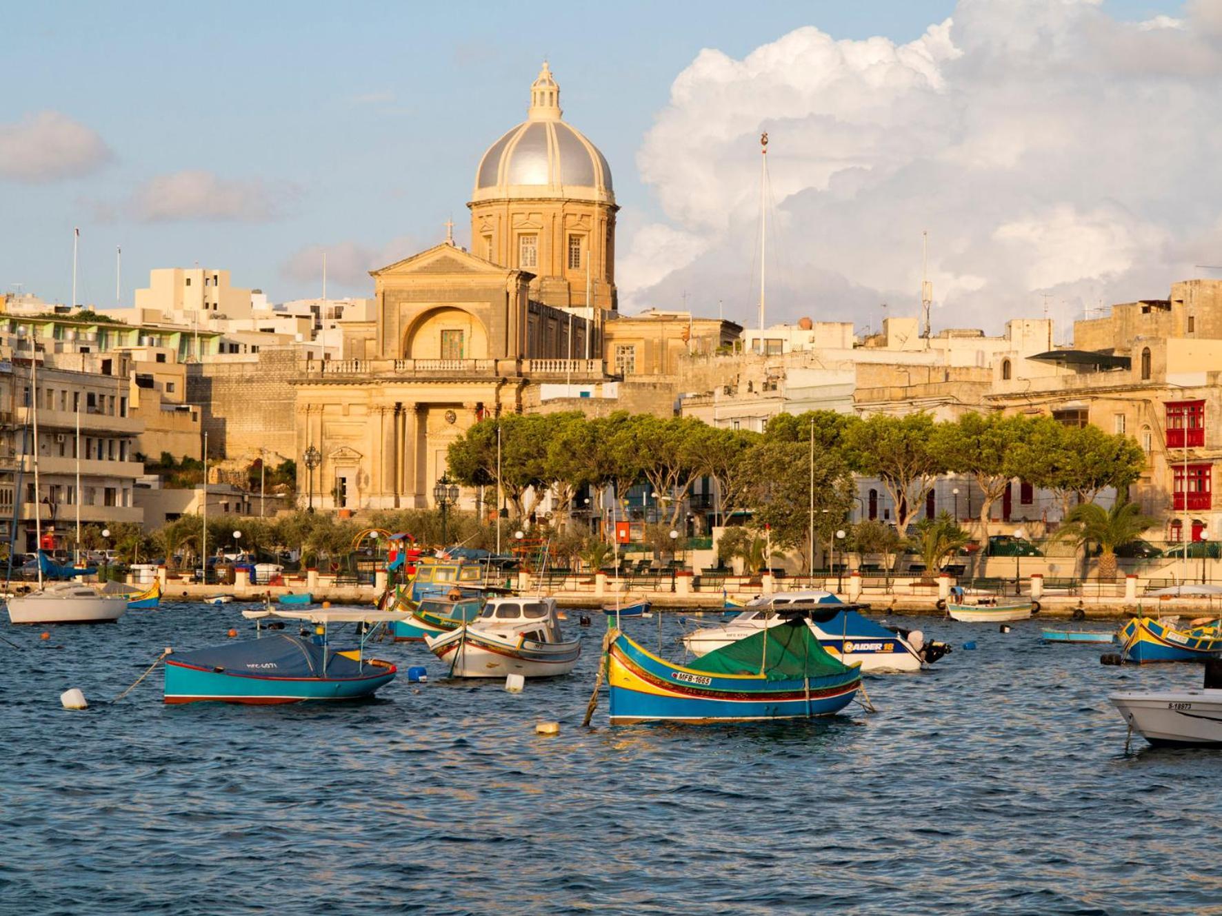 Villa Del Porto Kalkara Bagian luar foto