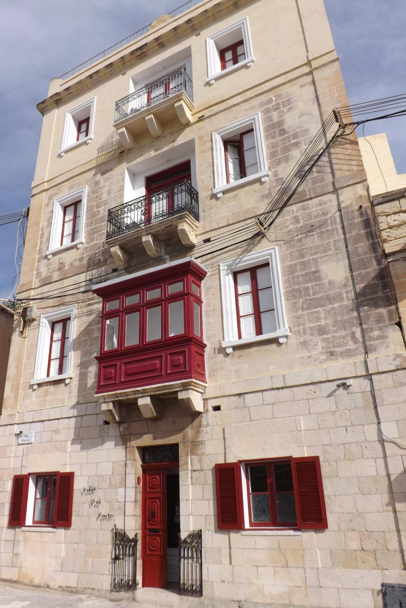 Villa Del Porto Kalkara Bagian luar foto